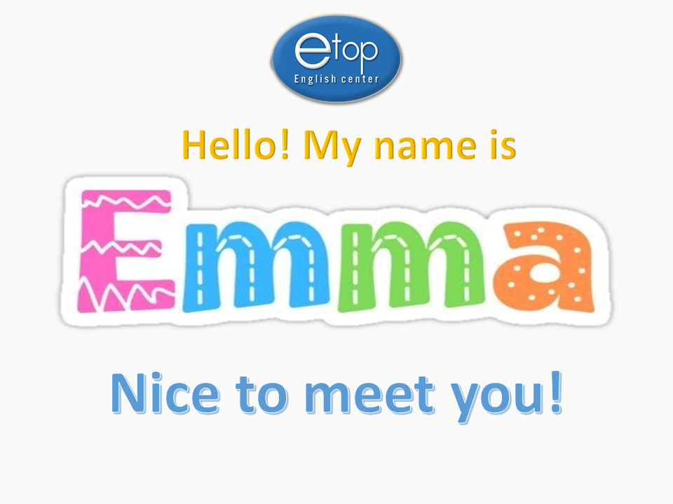 EMMA'S INTRODUCTION